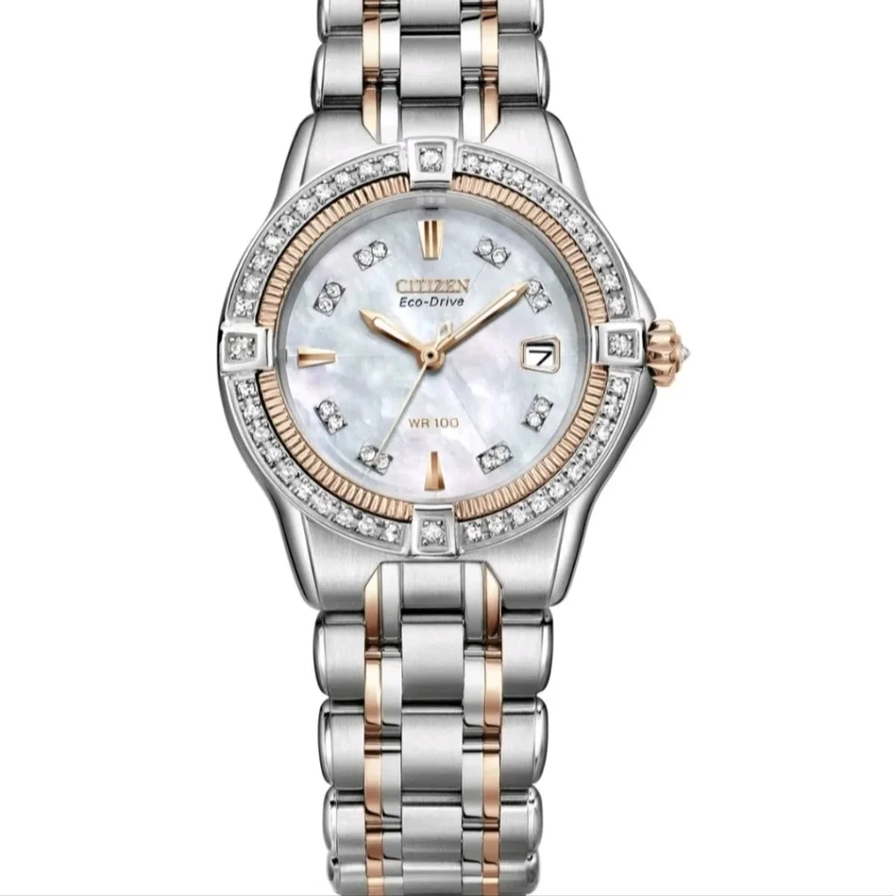 Citizen Eco-Drive SignatureQuattro Diamond WatchEW2066-58D MSRP $1,295